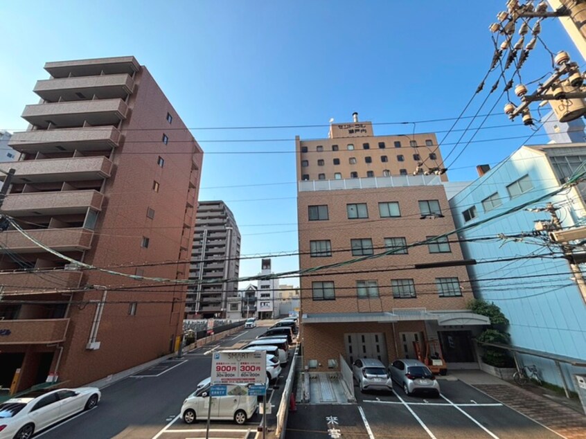 室内からの展望 十日市コーワ