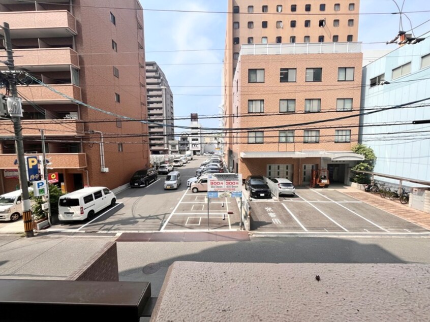 室内からの展望 十日市コーワ