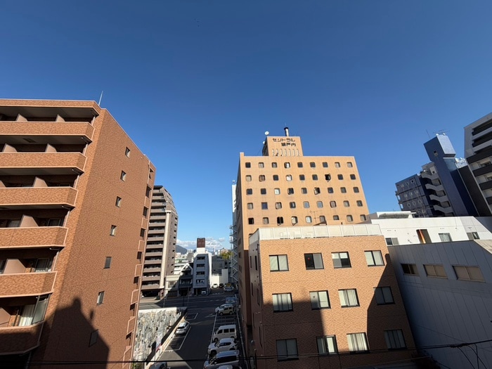 室内からの展望 十日市コーワ