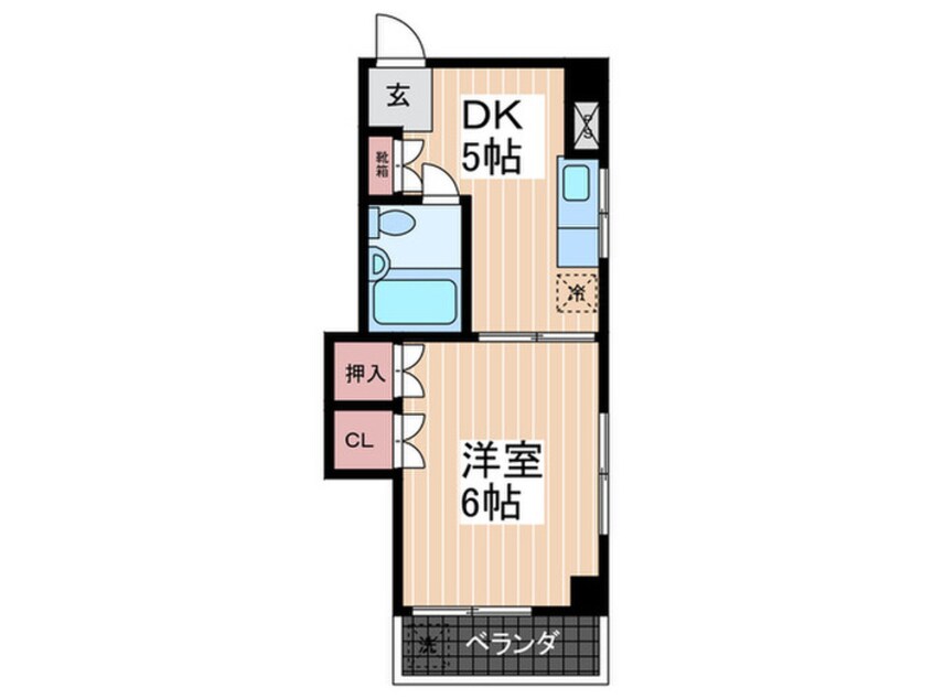 間取図 ヴィラ大州通り