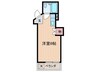 キュ－ビック３０ 1Rの間取り