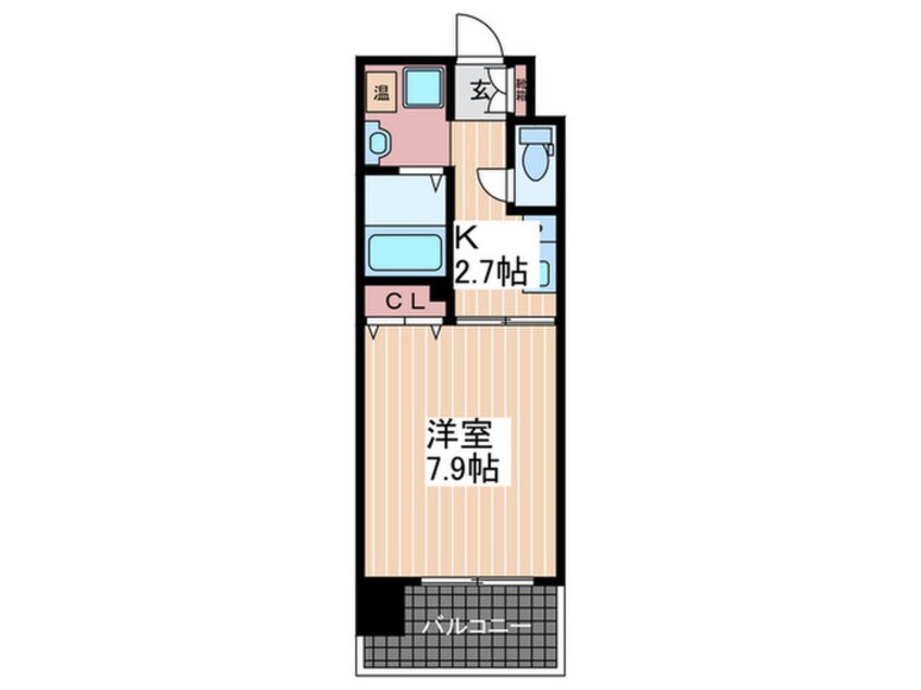 間取図 ドゥ・メゾン住吉