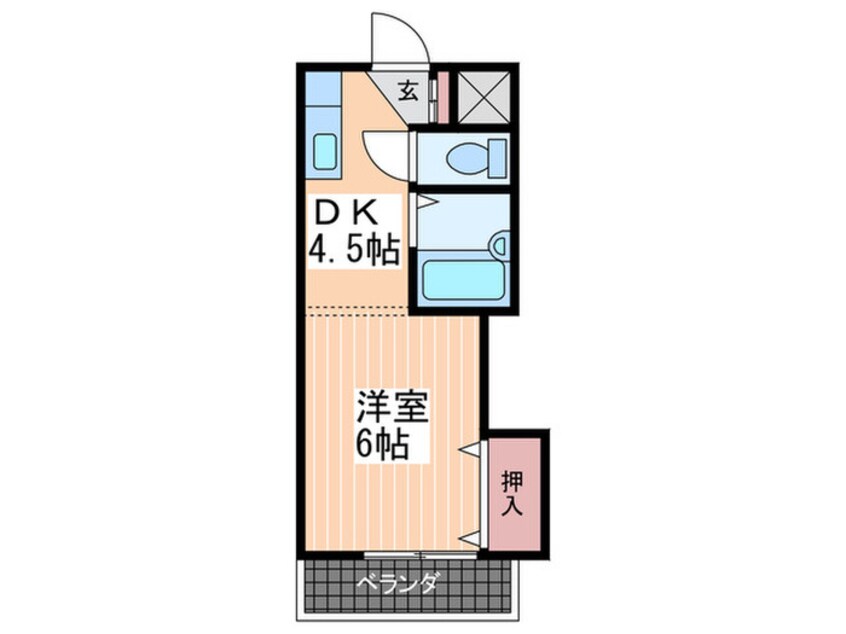 間取図 フェニックスハイツ２