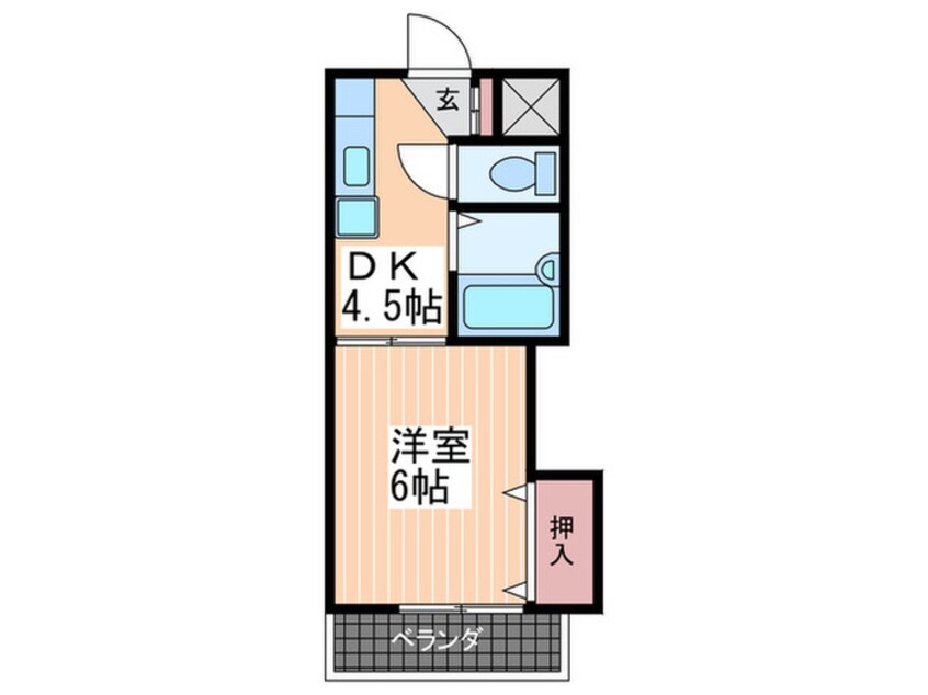 間取図 フェニックスハイツ２