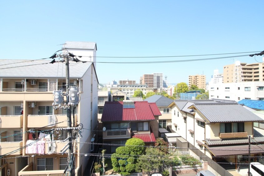 室内からの展望 インパクト広瀬１号棟