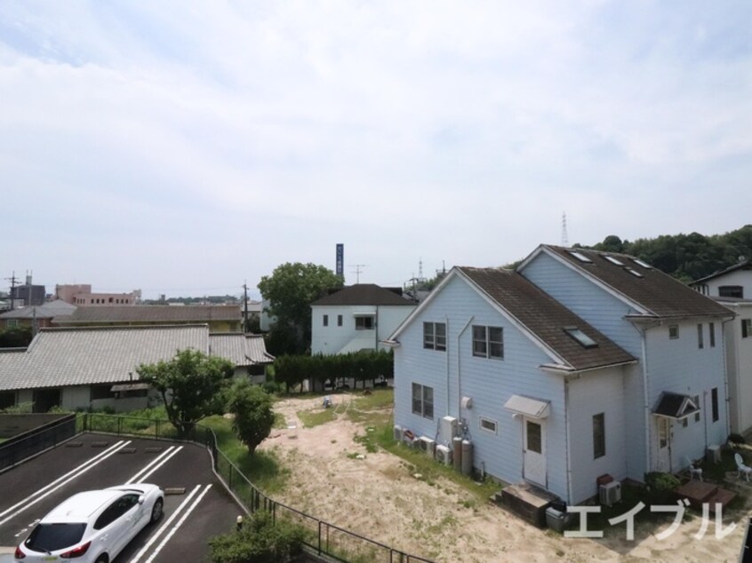 室内からの展望 パストラ－レD棟