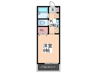 間取図 セジュ－ル山路