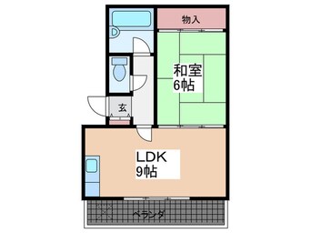 間取図 ミューアウレッタビル