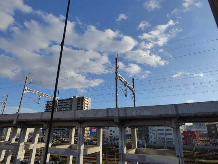 室内からの展望 東カニヤ菊地ビル