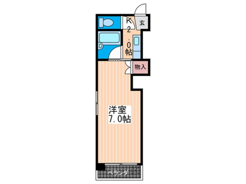 間取図 フジサワビル