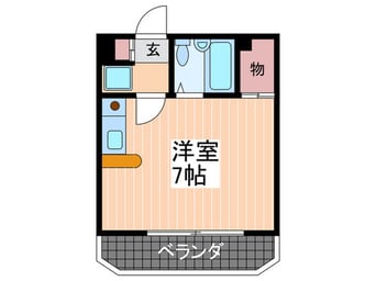 間取図 トーソク段原ビル