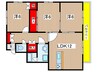カンファタブル２ 3LDKの間取り