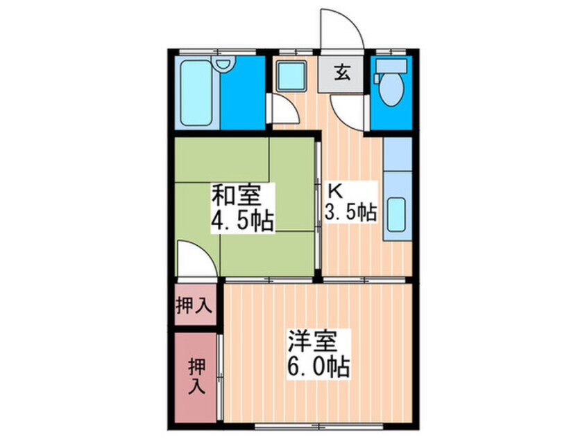 間取図 ますもとビル