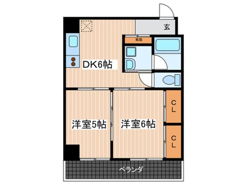 間取図 ホワイティーナイン