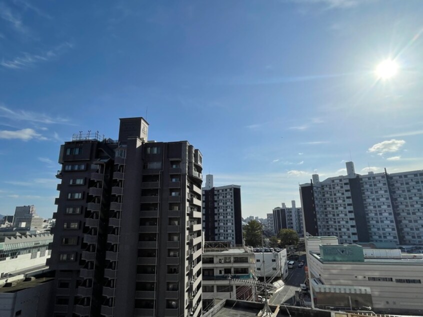 室内からの展望 白島城北東亜ビル