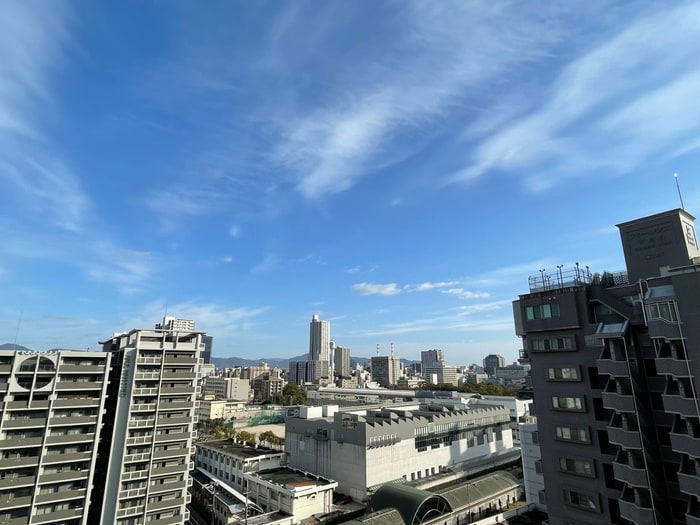 室内からの展望 白島城北東亜ビル