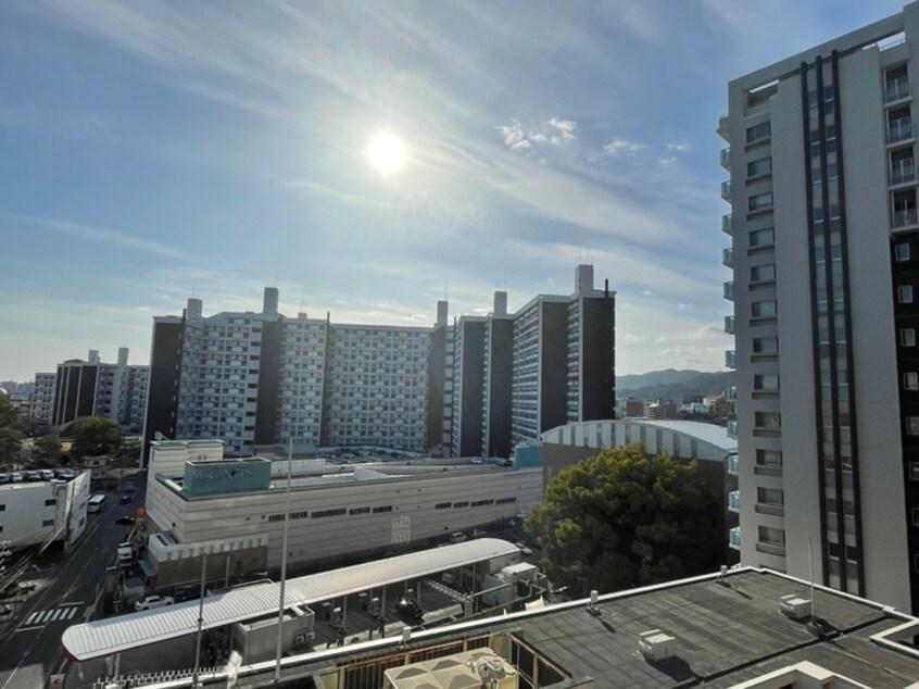 室内からの展望 白島城北東亜ビル