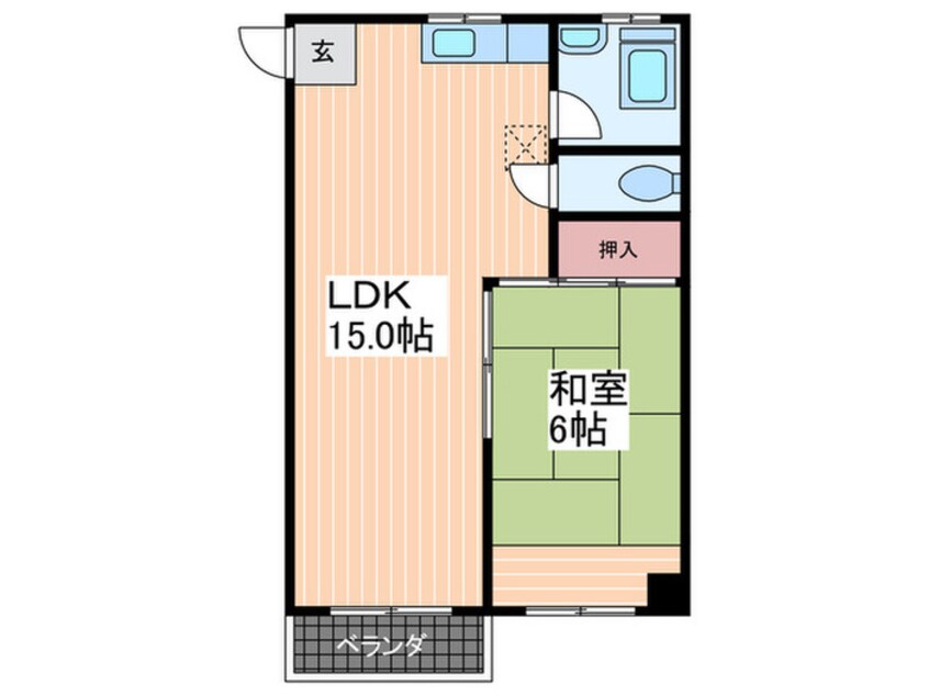 間取図 上竹ビル