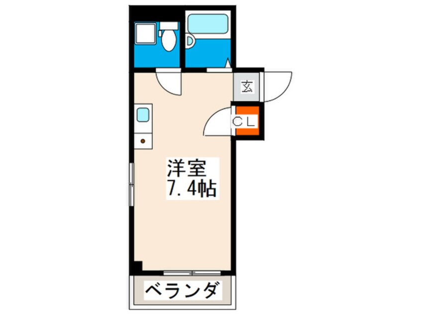 間取図 第８田中興産ビル