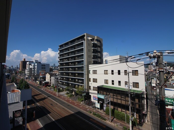 室内からの展望 コーポ西翠