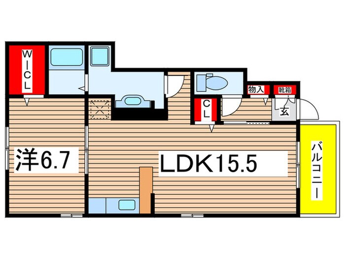 間取り図 ルミナスコ－ト