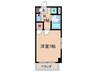 アメニティ段原南 1Kの間取り