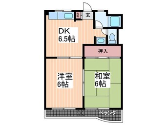 間取図 マンションシバタ