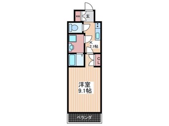 間取図 ライトヒルズ駅北