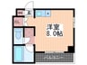 ＨＳビル 1Rの間取り