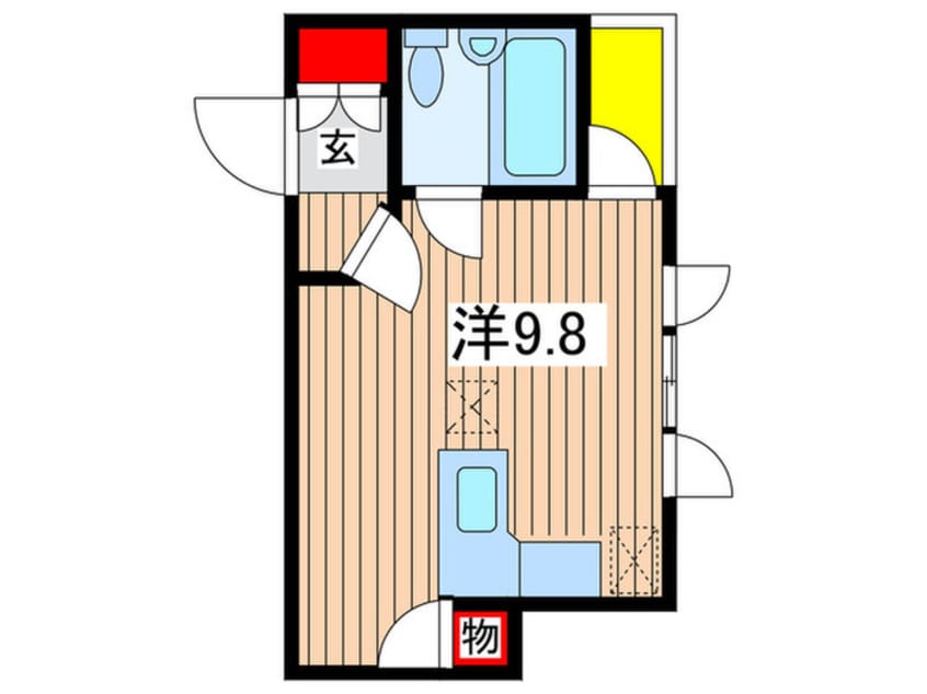 間取図 スカイシティ1番館