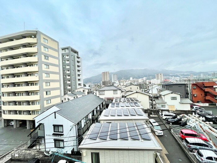 室内からの展望 スカイシティ1番館