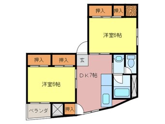 間取図 吉長ビル