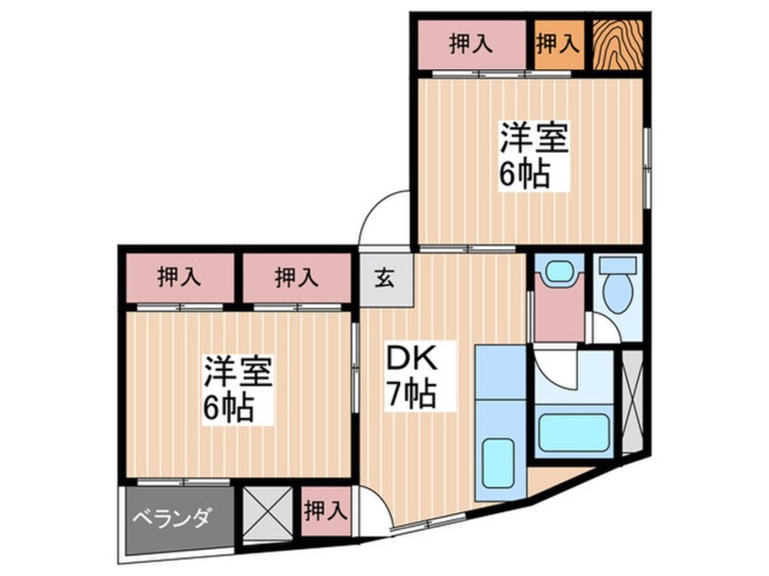 間取図 吉長ビル