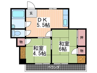 間取図 頓田ビル