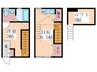Casa Cozy コイン通り 1DKの間取り