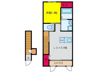 間取図 ＳｕｎＳａｉｓｏｎⅡ