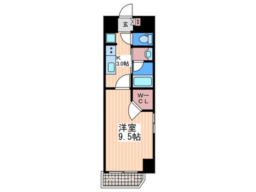 間取図 ウイング宝町フォース