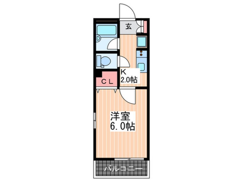 間取図 アベニール廿日市駅前