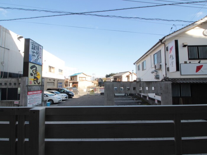 室内からの展望 アベニール廿日市駅前