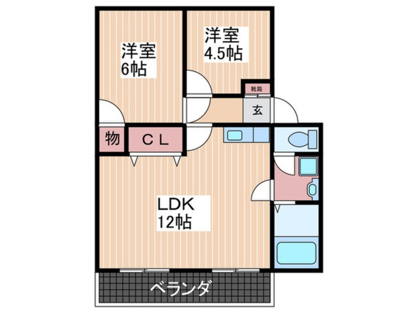 間取図 藤ビル