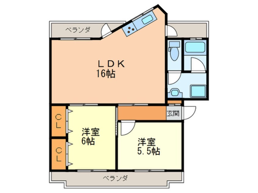 間取図 スワビル