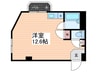 アルソーレサカタ 1Rの間取り