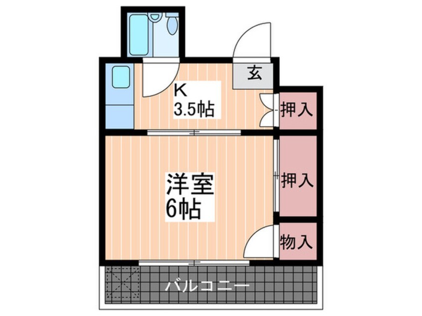 間取図 平田ビル