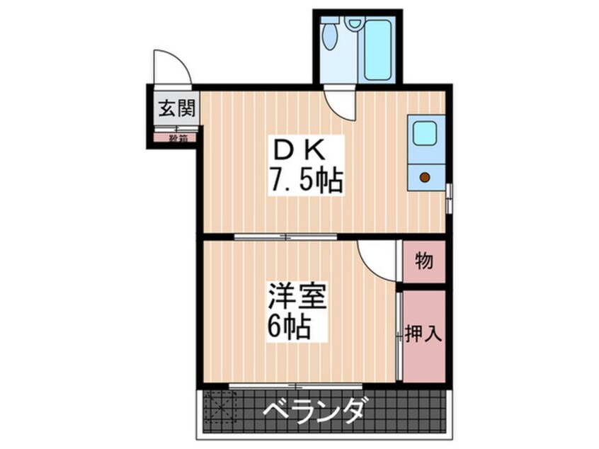 間取図 平田ビル