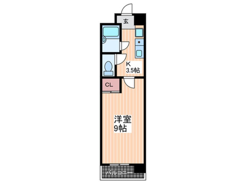 間取図 ＪＪＳ舟入南