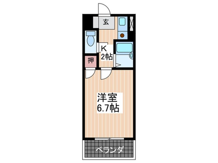 間取り図 グランツ中村