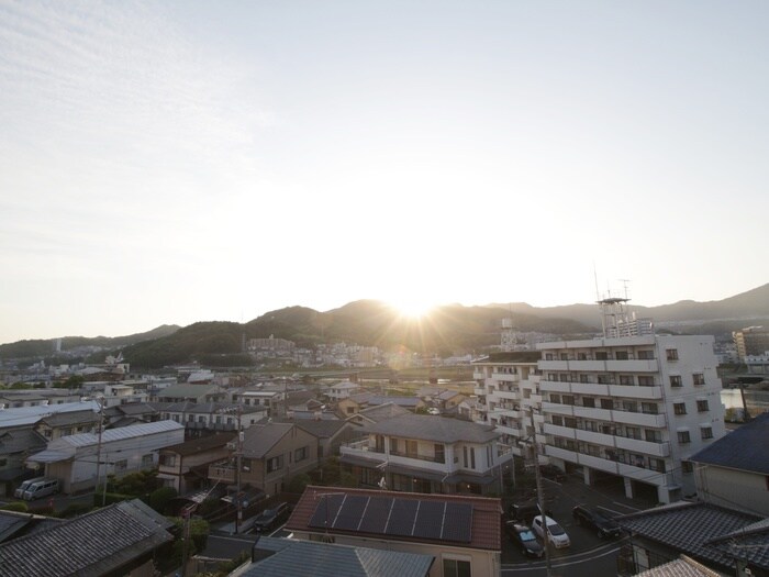 室内からの展望 グランツ中村