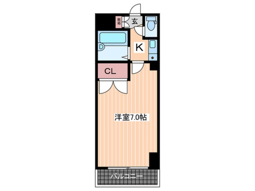 間取図 カルティエ城北通り