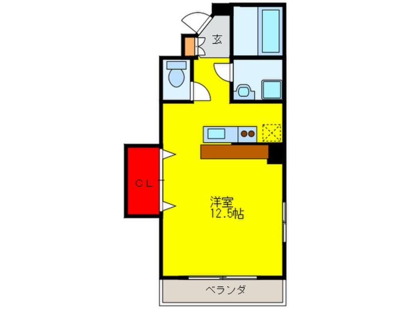 間取図 Moi・国泰寺