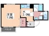 Moi・国泰寺 1Kの間取り
